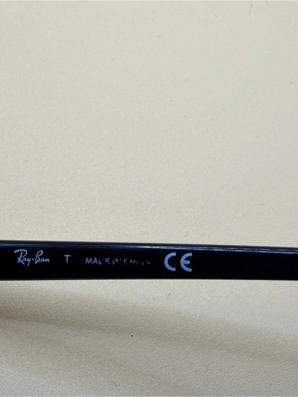Black Round RayBan Eyeglass frame